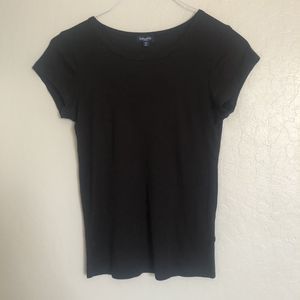 Splendid Women Black Short Sleeve T-Shirt XS